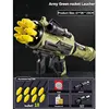 Kids Rocket Launcher Electric Toy Gun Bazooka Shooting with Voice Light Smoke Howitzer Soft Bullet Gun Boys Birthday Gifts 6
