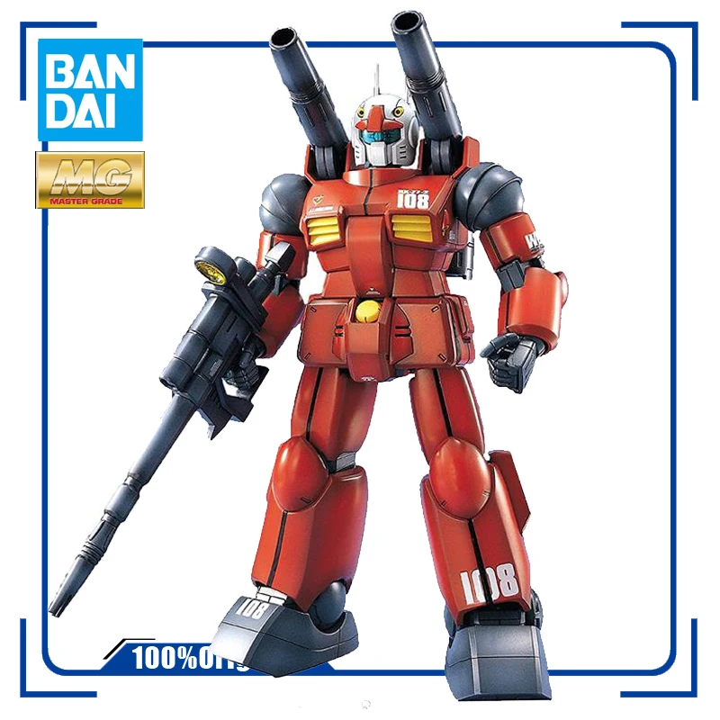 

BANDAI MG 1/100 Mobile Suit Gundam 0079 RX-77-2 Guncannon Gundam Assembly Model Action Toy Figures Anime Gift