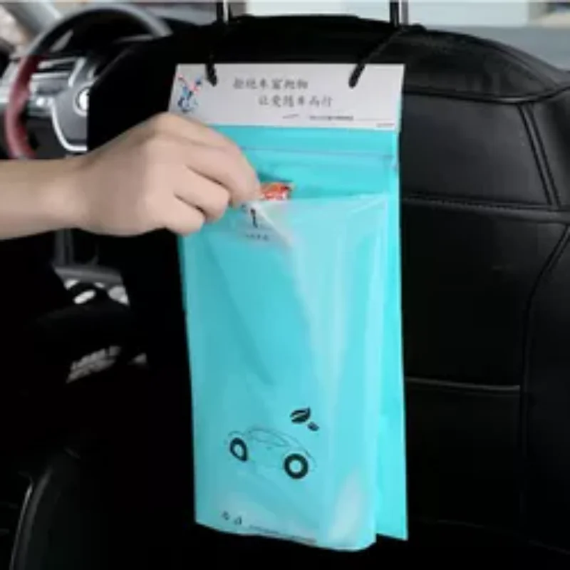 50/30Pcs Car Garbage Bag Kitchen Trash Rubbish Bag Traveling Portable