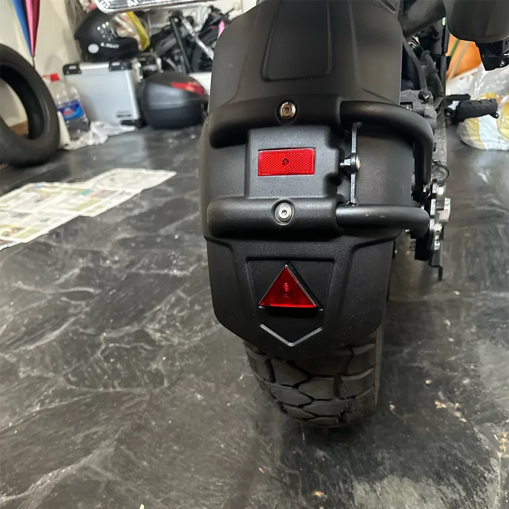 Parafango Posteriore Per CFMOTO 800MT - Nero, PC E Acciaio, Anti-fango, Facile Montaggio - Foto 11