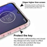 For Motorola One Zoom XT2010 Case Air Cushion Shockproof Silicone Soft Back Cover Phone Case for Motorola Moto One Zoom OneZoom 2