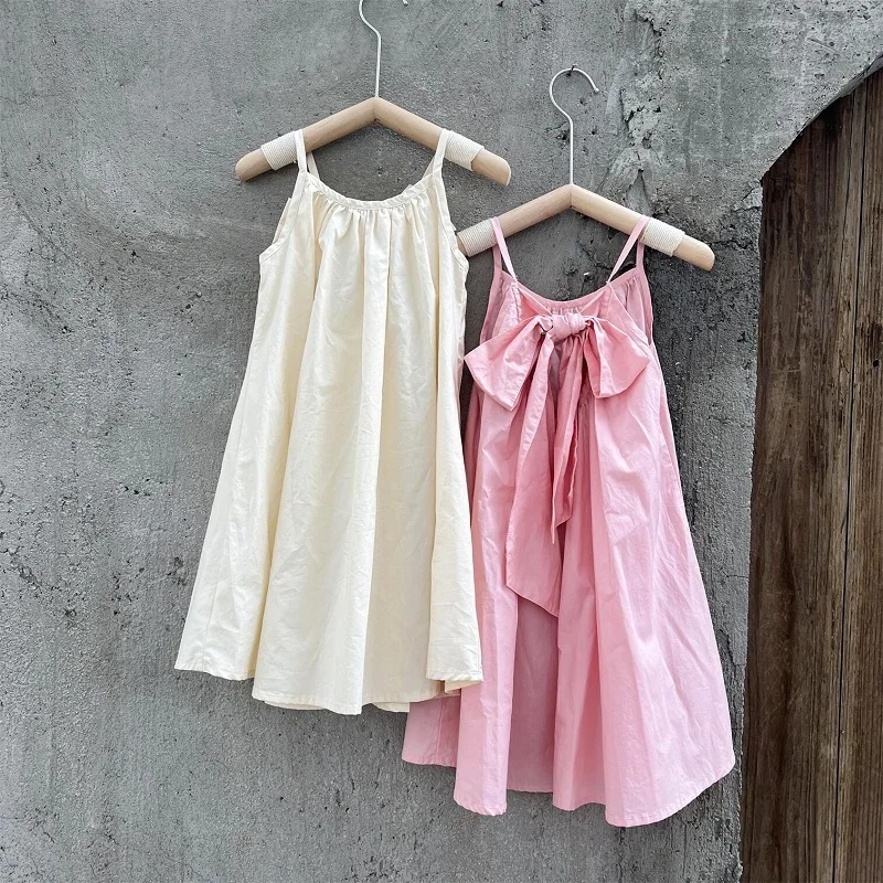 Baby Girl Princess Cotton Strap Dress 5