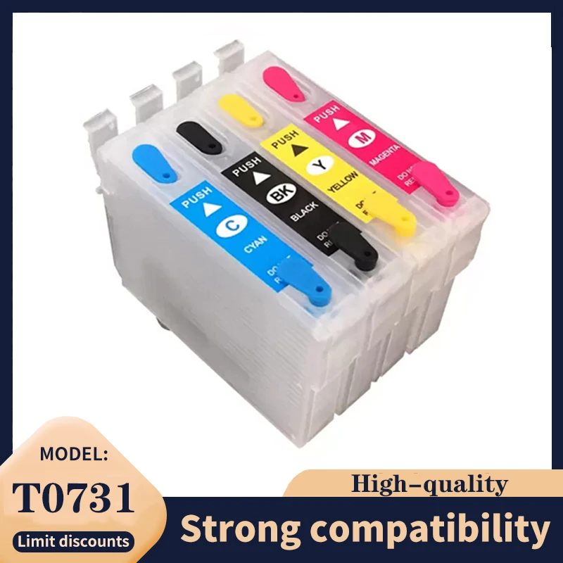 

Картридж для принтера Epson Stylus C79 C90 C92 C110 CX3900 CX4900 CX4905 CX5600 CX5900F CX6900F, 4 шт.