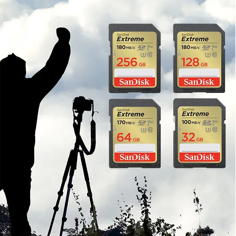 SanDisk ͽƮ SD ī, ޸ ī, SDXC UHS-I ī, Ŭ 10, C10, U3, V30, UHS-I ÷ ī, 32GB, 64GB, 128GB, 256GB, 512GB