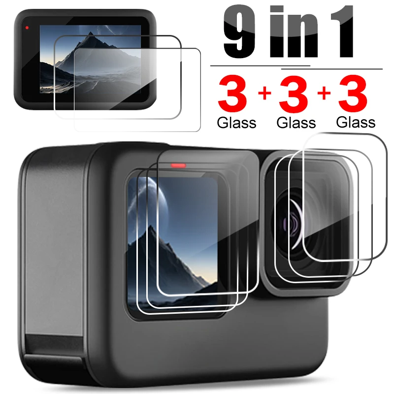 Ultra-HD Tempered Glass LCD Screen Lens Protector - Anti-Scratch Film
