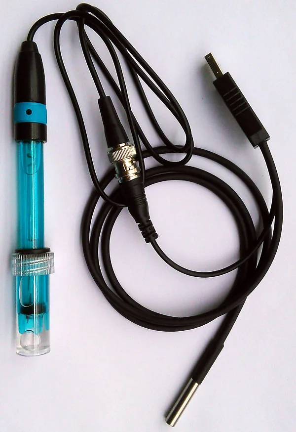 

Цифровой рН-метр с USB, рН-Измеритель для аквариума с температурой, с бесплатным приводом, поддержка вторичного развития