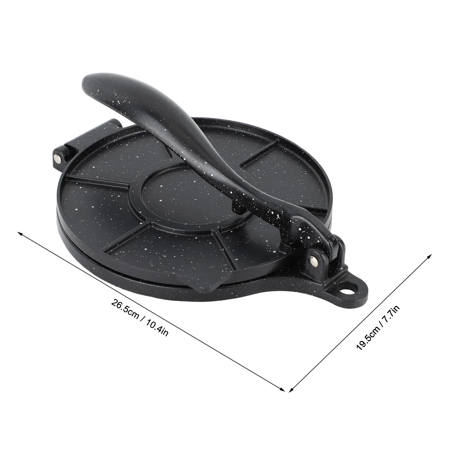 Tortilla Maker Aluminum Labor Saving Multifunctional Stove Top Pan Rotis Press Rotis Press for Dumpling Skin Dough