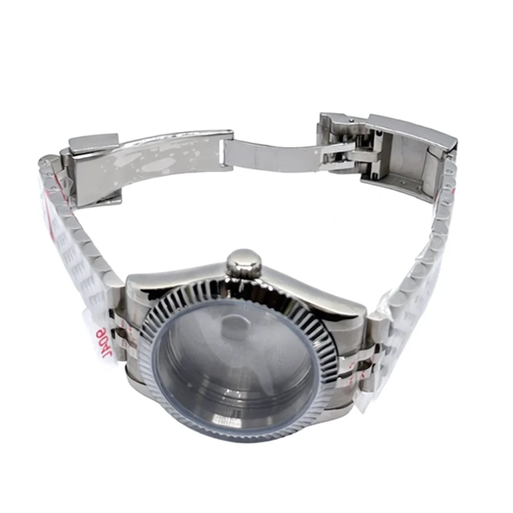 Sapphire Glass Men's Waterproof Watch Case, 36mm/39mm