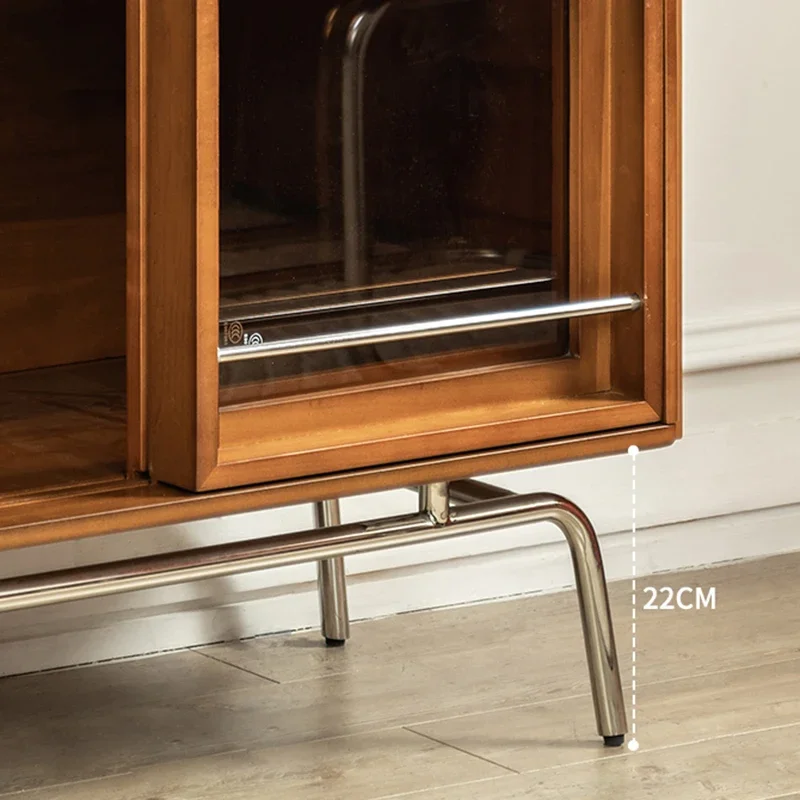 Wooden Closet Kitchen Cabinet Bar Display Big Storage Kitchen Shelves Wood Wine Cabinet Armario De Almacenamiento Furniture