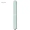 Portable Toothbrush Box with Lid  Protective Holder Cover Storage for CASE for Outdoor Traveling Camping  Dust Proof 6XDD 4