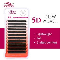 Fadvan 5D Faux Mink Volume Eyelash Extensions - Soft Natural Premade Fans - D