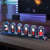Nixie Tube Clock Night Light IPS RGB Glow Color App Control DIY Screen Digital Tube Clock For Bedroom 1