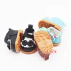 Doll Leather Shoes Labubu Bow Shoes for 17cm Labubu 10cm EXO /Cotton Doll Finger Shoes 4