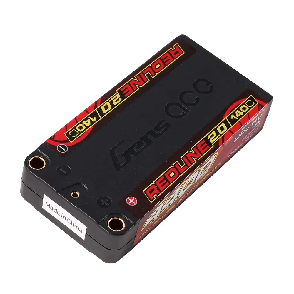 Gens ACE REDLINE 2.0 7.6V 5300mAh 140C Batterie LiPo 2S pour RC Voiture