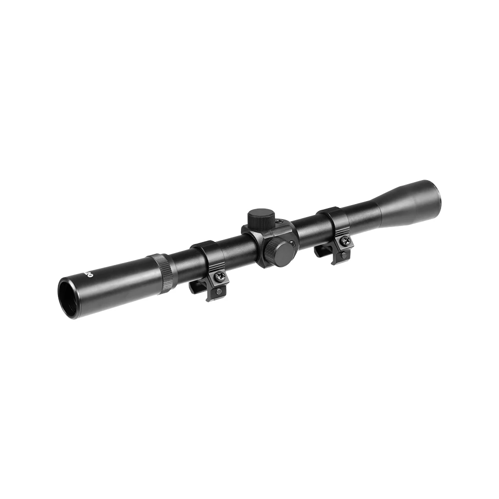 Rifle Scope LUGER 4x20 Hunting Optical Tactical Telescopic Sight Airsoft Fit 11mm Rail Gun