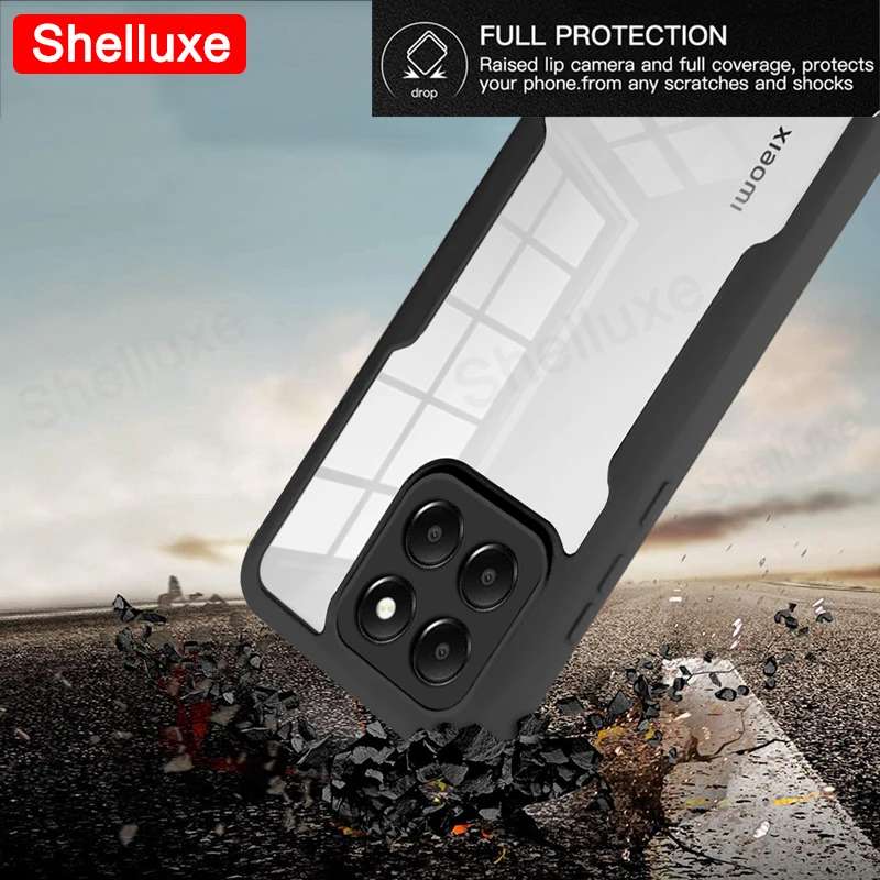 360 Full Body Clear Silicone Double-Sided Phone Case
