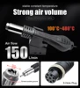 JCD 750W Heat Gun Digital Display Micro Rework Soldering Station Hot Air Gun For Welding Repair Tool Hair dryer 8858 2