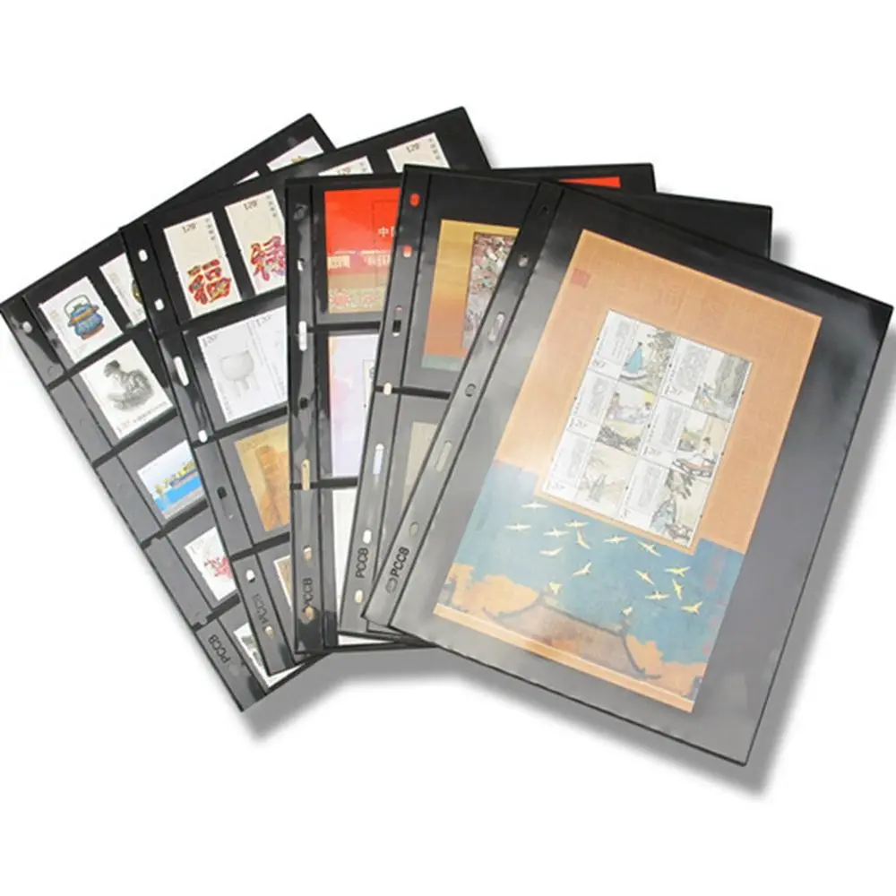 Coin Banknotes Collection Stamps Medallions Badges Stamps Grid Stamp Album Sketchbook Holder Postage Page