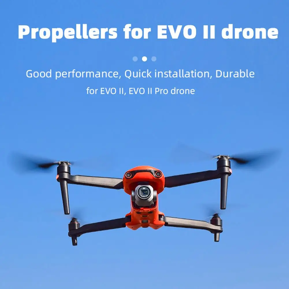 2 Paia Di Eliche Per Droni Accessori Per Droni Con Lama A Sgancio Rapido Compatibili Per L'Installazione Rapida Di Autel Evo Ii/Evo Ii Pro Drone