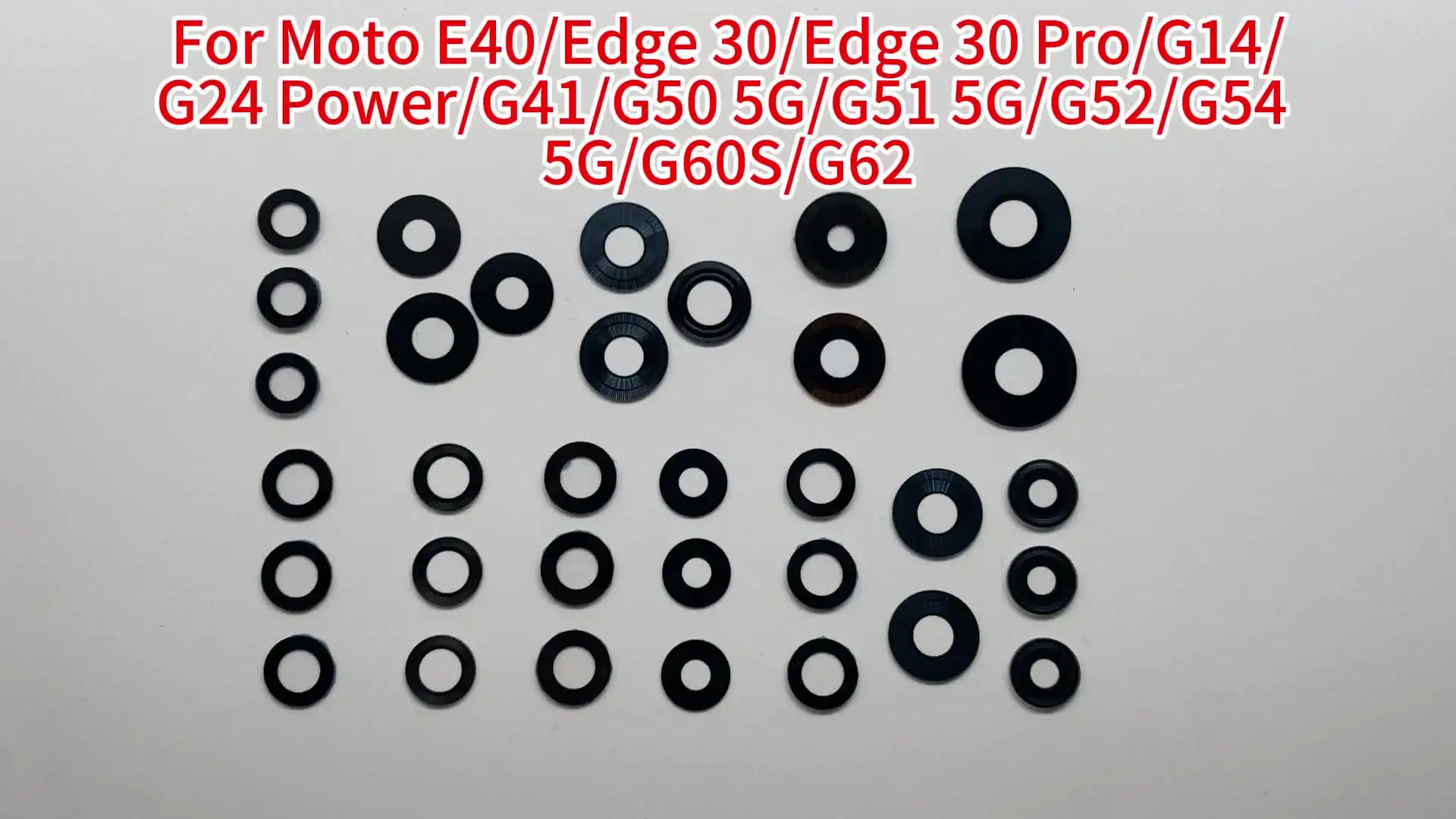 2 шт. хорошие для Moto G100 G200 G62 G60S G54 5G G52 G51 G41 G24 Power G14 Edge 30 Pro E40 стеклянная линза задней