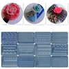 12pcs Nail Lace Mini Mold Relief Shallow Embossment Template 1