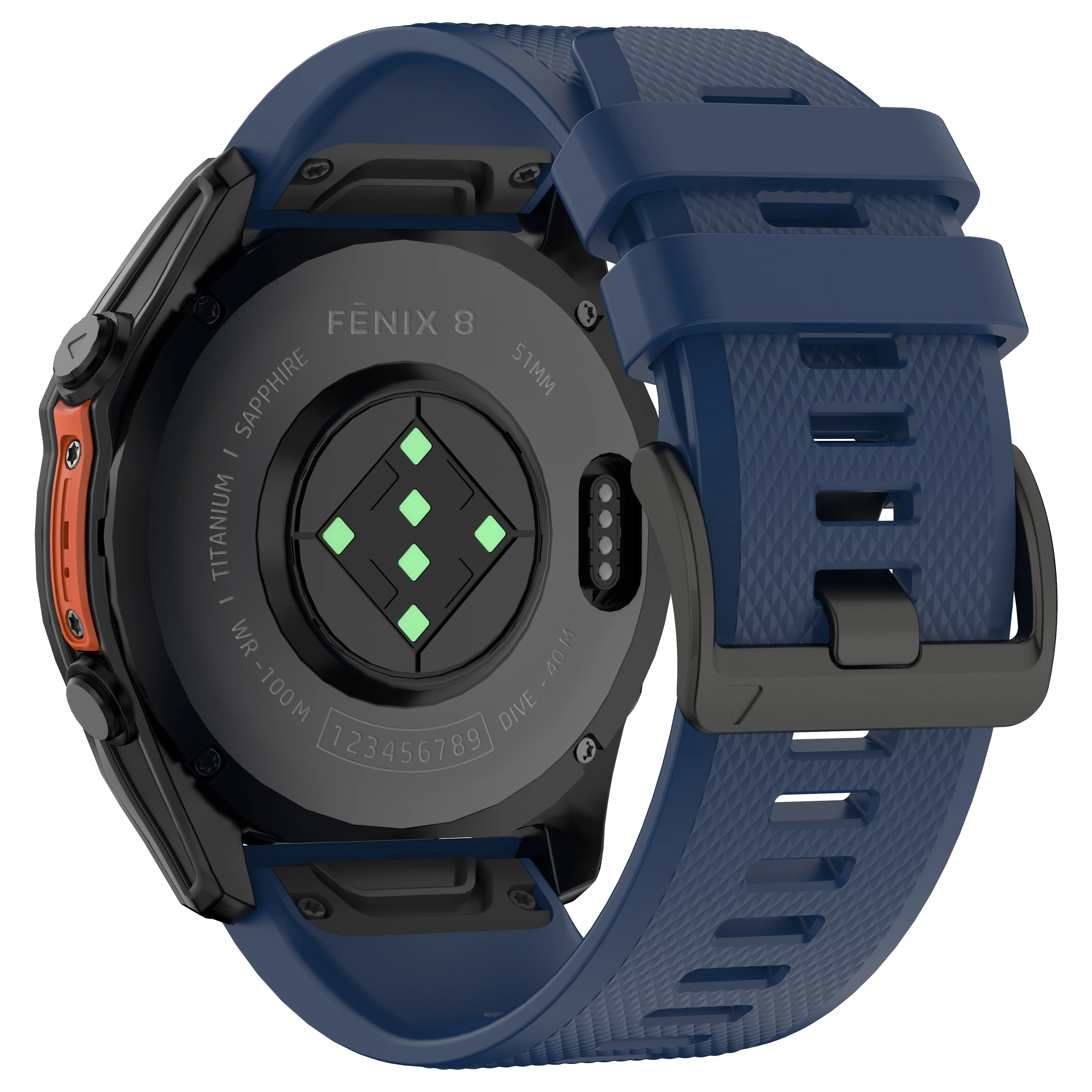 Premium Silicone QuickFit Strap - Durable and Versatile Watch Band Replacement