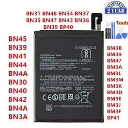 Xiaomi Orginal BN45 BN41 BN44 BN4A BN31 BN40 BN42 BN4A BN48 BM3B BM39 BM47 BN47 BM3L BM3M BN35 BM3D BM3E BM3J BP41 Batteries