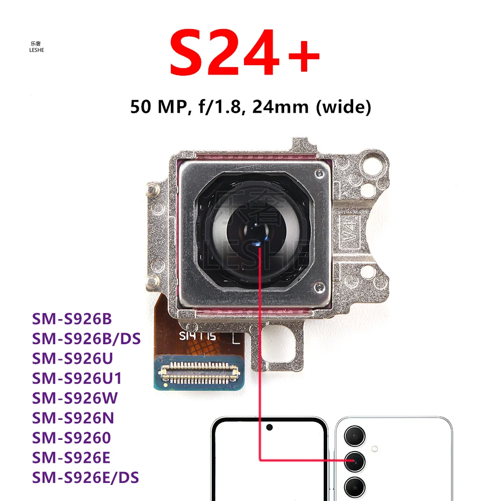 High-Resolution 50MP Rear Camera Module Replacement