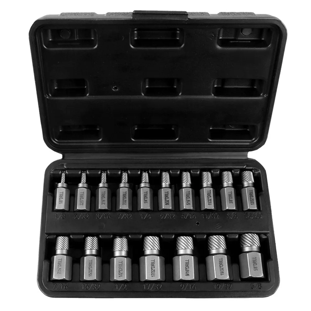 

Taps Screw Extractor Set Workshop Equipment 17Pcs/set Damaged Broken Bolt Hand Tools High Quality Screw Extractor