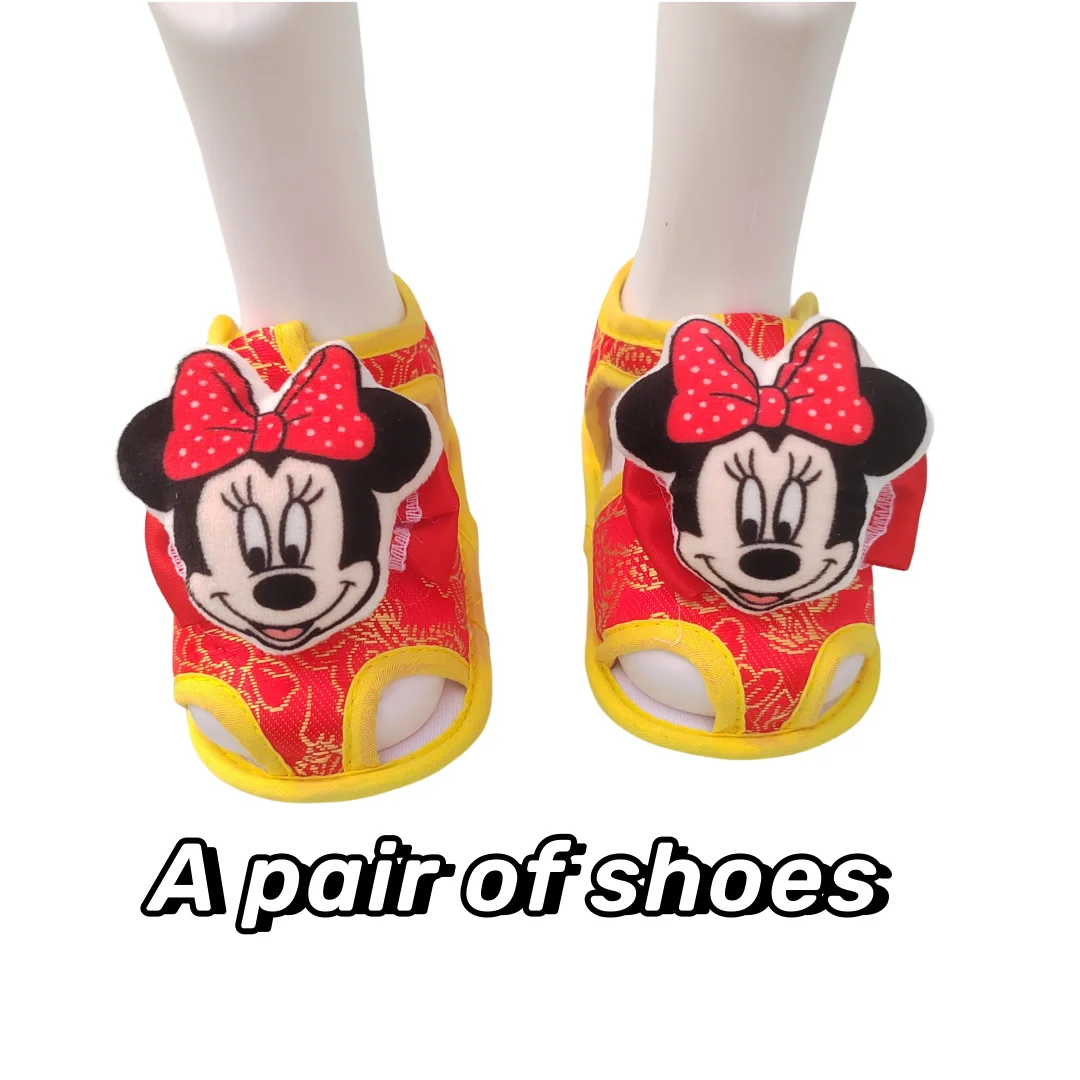 Baby Minnie Mouse Shoes Newborn Headband Baby 100% cotton warm household items Newly designed decorative items for children children items
