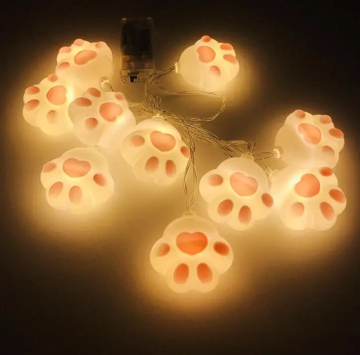 

Small Fresh Festival Lamp LED Cat Claw Lamp Decorative Lamp