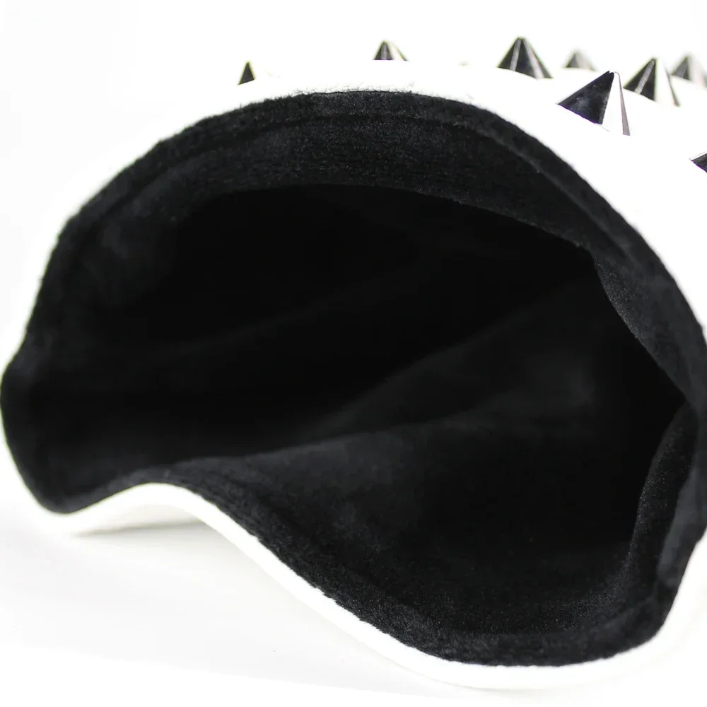 Rivets Golf Headcovers PU Leather Golf Wood Cover For Driver Fairway Hybrids 135UT Rescue Woods Clubs Head Protector