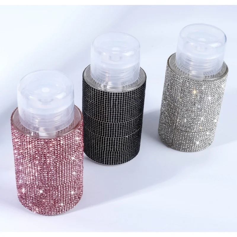 200 ml Nachfüllbare Leere Presse Flüssigkeit Pumpe Flasche Nagellack Entferner Reiniger Dispenser Container Make-Up Maniküre Werkzeuge Zubehör – Detail 6