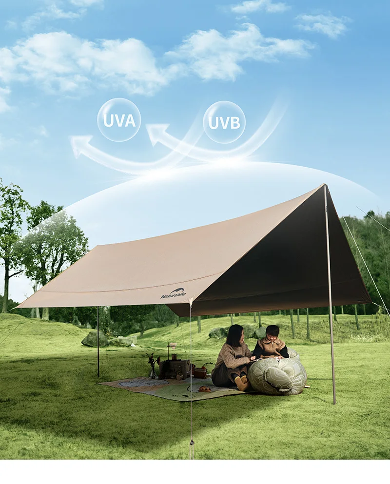 outdoor canopy group setup
