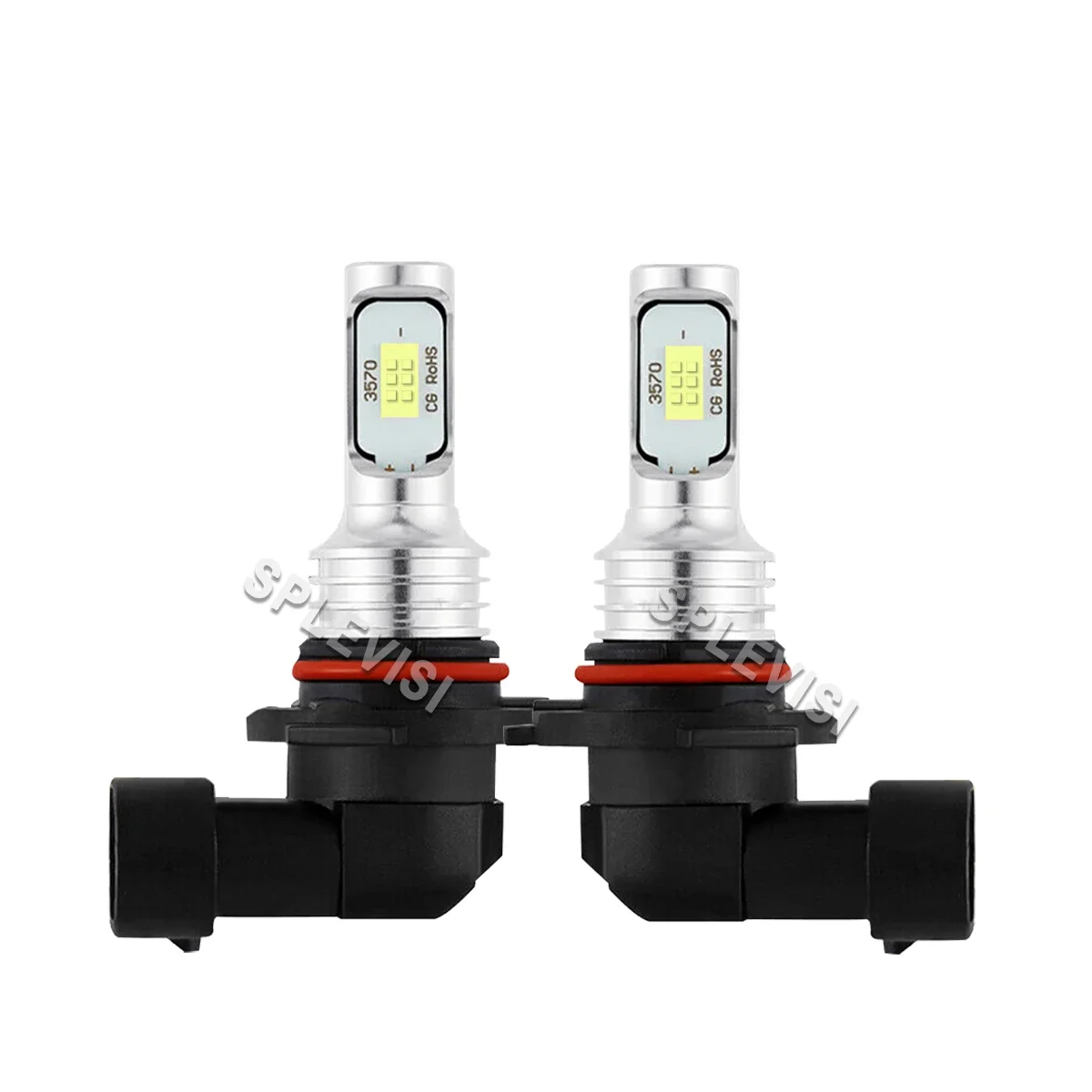 CHUSYYRAY High Power H7 & 9005 LED Headlight Bulbs For Suzuki GSXR 1000 2005-2006 - 6000K 4 Pack