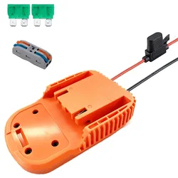 High - Performance DIY Power Adapter for 18V Battery Systems (With fuse)
