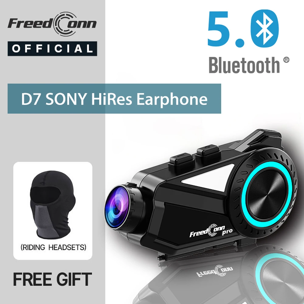 Freedconn R3 Pro Motorcycle Helmet Headset Group Intercom