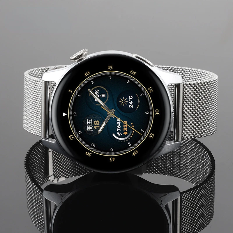 Cinturino Per Orologio Milanis Mesh Per Huawei Gt2 Watch Gt3 Strap Gt2 Pro Porsche Watch3 Glory Magic2 Smart Magnetic Watch Chain 2E Xiaomi