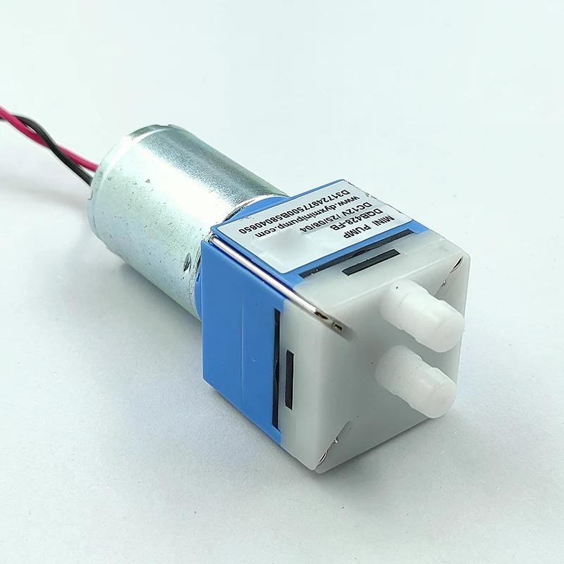 DQB428-FB 미니 진공 다이어프램 펌프 28MM DC 6V-12V 소형 370 모터 음압 흡입 DIY 인플레이터 공기 산소 펌프