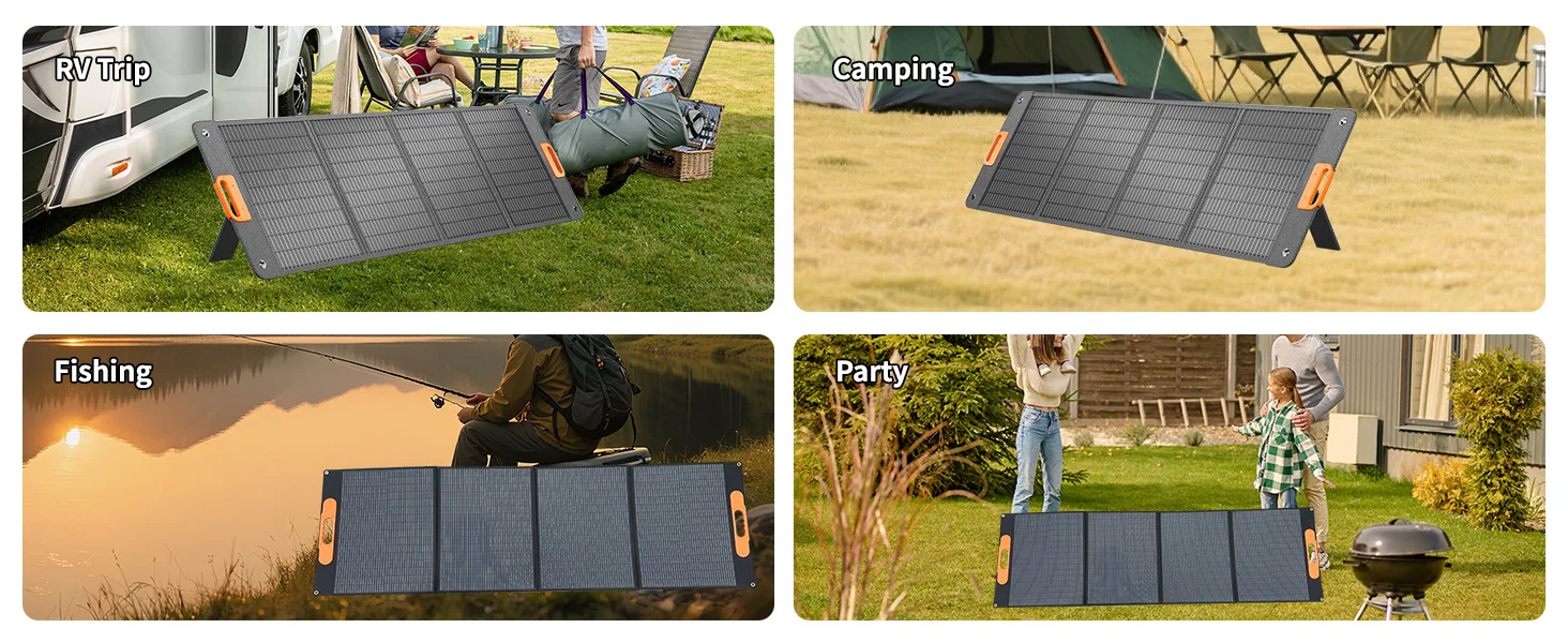 Flexibles 200-W-Solarpanel, 210 W, monokristallines Silizium, wasserdichtes IP68-Solarpanel für Zuhause, Bauernhof, Boot, Camping – Detail 3