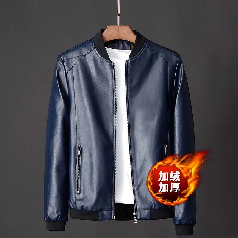 Fashion Trending Jackets For Men Plus Size Men's Leather Jacket
