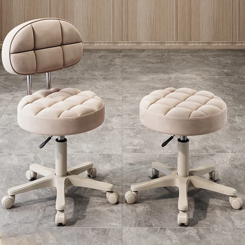 Modern Minimalist Barber Chairs for Barber Shop Lifting Swivel Chair Beauty Salon Round Stool Salon Furniture Home Makeup Chair beauty salon chair