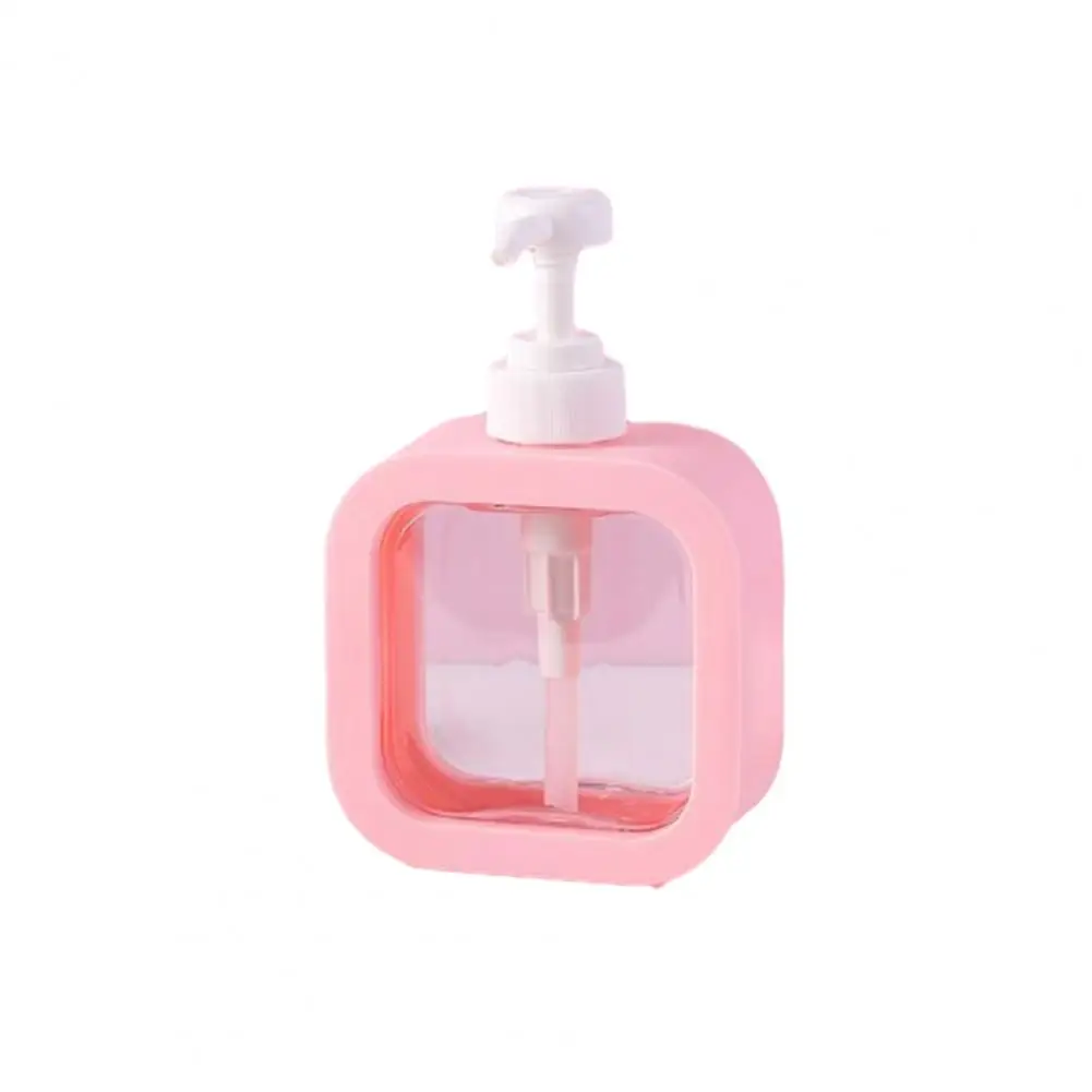 Wide-mouth Liquid Dispenser Transparent Hand Wash Dispenser Leak-proof Transparent Soap for Bathroom Kitchen Sink