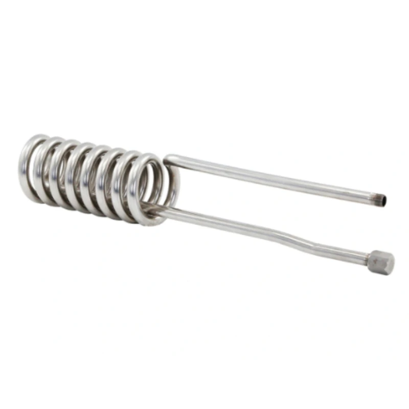 Mini Titanium tube cooling coil for chiller evaporator - AliExpress