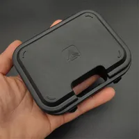 1:3 Metal Model Gun Keychain Plastic Case Miniature Alloy Pistol Suitcase 1