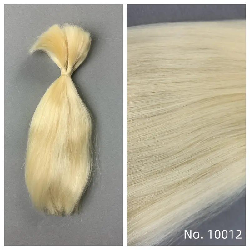 witdiy/23-26cm/mohair doll hair/organic hair/mohair hair bundles/Schengen hair/reborn doll wig/Blythe hair/mohair wig - Image 21
