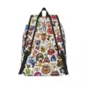 Its Time To Light The Lights Muppets Kermit Cartoon Backpack Middle High College School Student Book Bags Teens Daypack Gift 3