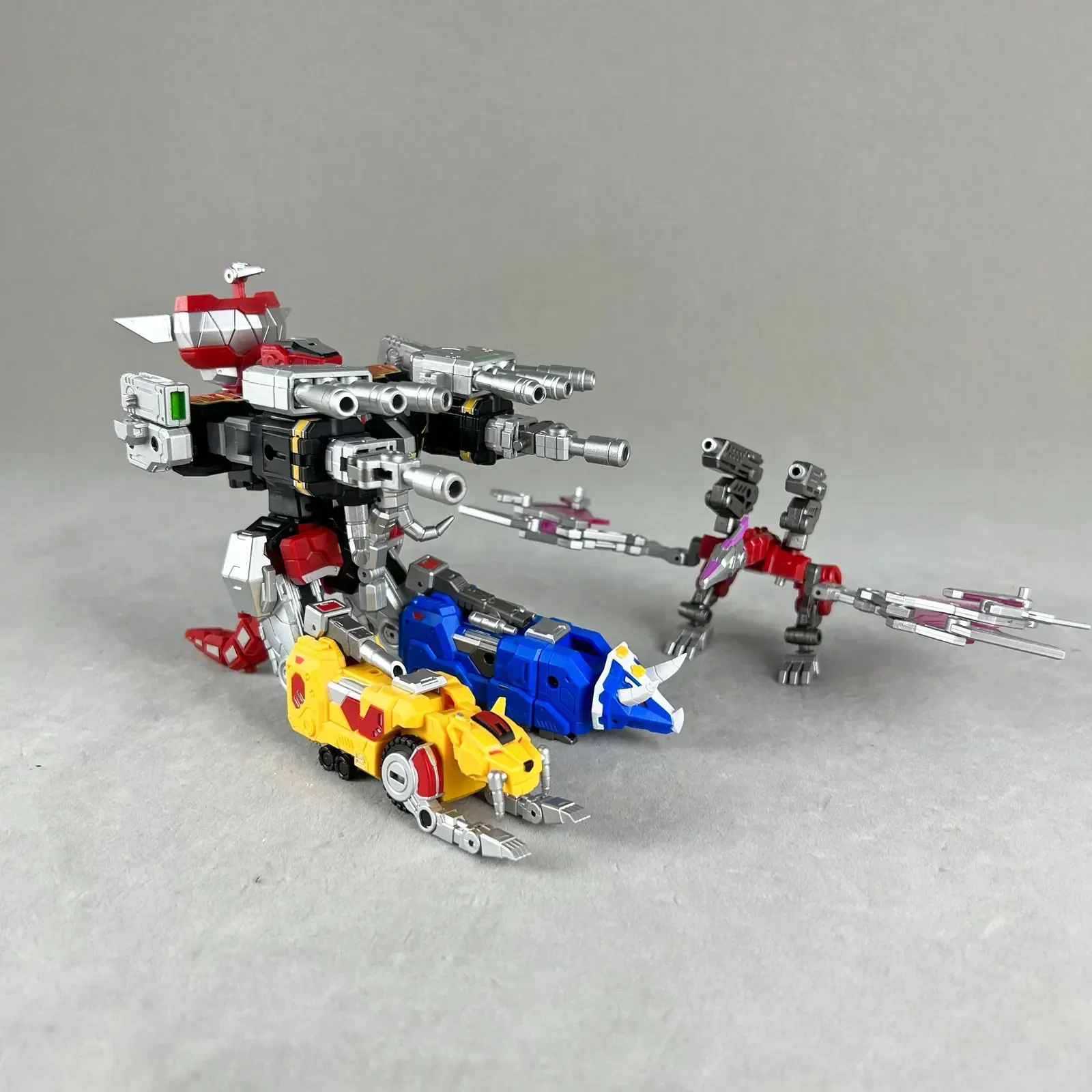 招財猫Studio Megazord 18cm アクションフィギュア MC03 In Stock） Lucky Cat Megazord MICRO COSMOS MC03 MC-03 Dragon