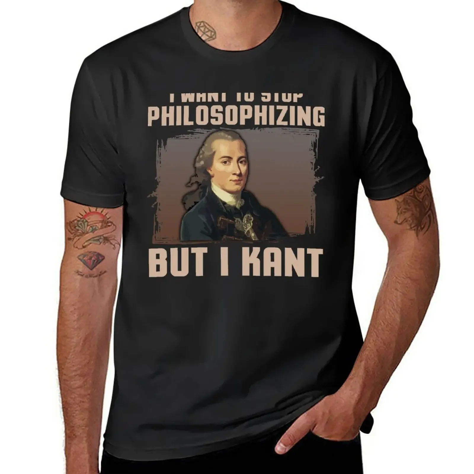 

But I Kant stop philosophizing T-Shirt vintage clothes for a boy shirts graphic tees Short sleeve tee men