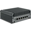 Fanless 6 LAN 2.5G Intel Core 3 N355 N305 Mini PC N150 N100 i226-V Firewall Router DDR5 2xNVMe 1xSATA3.0 Type-C pfSense Proxmox 3